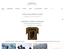 Tablet Screenshot of genotac.com